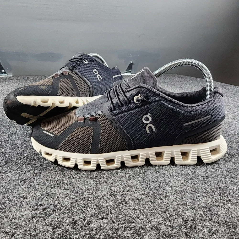 On Cloud 5 Running Shoes Women 9 Black CloudTec Sneakers 59.98904